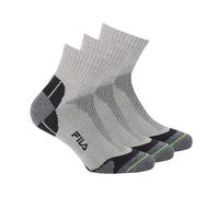 FILA Unisex Socken, 3 Paar - Quarter Multisport, Kurzsocken Grau / 39-42 39-42 Grau