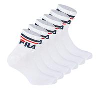 Kurzsocken FILA "Socken 6er Pack", Damen, Gr. 43-46, weiß, Obermaterial: 80% Baumwolle CO. 18% Polyester PES. 2% Elasthan EL., Socken (71828036-43) weiß
