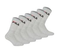 Kurzsocken FILA "Socken 3er Pack", Damen, Gr. 35-38, grau, Obermaterial: 70% Baumwolle CO. 29% Polyester PES. 1% Elasthan EL., Socken (99469327-35) grau