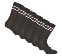 Kurzsocken FILA "Socken 6er Pack", Damen, Gr. 39-42, schwarz, Obermaterial: 80% Baumwolle CO. 18% Polyester PES. 2% Elasthan EL., Socken (26292850-39) schwarz