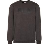 FILA Unisex Sweatshirt - BARBIAN crew sweat, Rundhals, Langarm, Logo-Print Dunkelgrau XS
