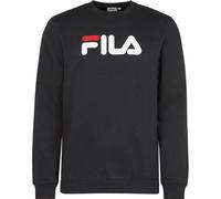 FILA Unisex Sweatshirt - BARBIAN crew sweat, Rundhals, Langarm, Logo-Print XS Schwarz