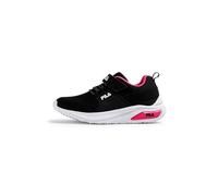 FILA UPSPARK Velcro Kids Sneaker, Black-Sangria Sunset, 29 EU
