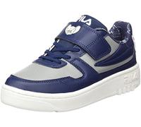 FILA WB FXVENTUNO Low Kids Sneaker, Navy-Tom Grey, 29 EU