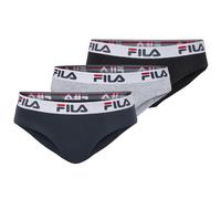 Fila "WOMAN BRIEF" 3er Pack, mit elastischem Logobund (27131312-L) schwarz navy grau