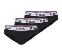 Fila "WOMAN BRIEF" 3er Pack, mit elastischem Logobund (62433356-XL) schwarz