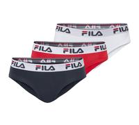 Fila "WOMAN BRIEF" 3er Pack, mit elastischem Logobund (67832545-M) weiß, navy, rot