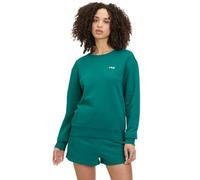 FILA Women's BANTIN Slightly Cropped Crew Sweat, Aventurine, Medium