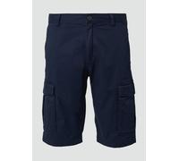 File: Baumwoll-Bermuda im Relaxed Fit mit Cargotaschen 32 blau 2167940.5978.32