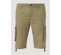 File: Cargo-Bermuda im Relaxed Fit mit Ripstop-Struktur 42 Grün 2169711.7880.42