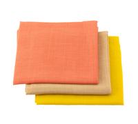 Filges | Jahreszeitentuch Set Herbst | aus Wolle | 3 Tücher im Set | Aus pflanzengefärbter Bioland-Wolle | 75 x 75 cm