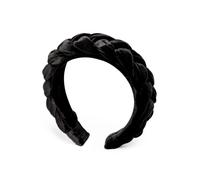 Filippa Firenze Haarreif Scarcela im geflochtenen Design schwarz