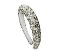 Filippa Firenze Haarreif Whispering Sparkle mit funkelnden Kristallen silber