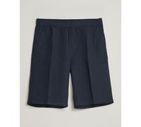 Filippa K Theo Relaxed Linen/Cotton Drawstring Shorts Navy Blau 52