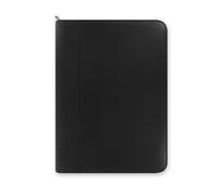 Filofax Metropol Schreibmappe A4 Folio Zipped mit Taschenrechner Black
