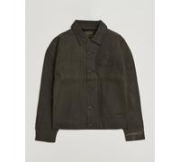 Filson Short Lined Tin Cloth Cruiser Beluga Grün S