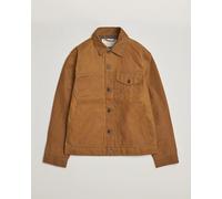 Filson Short Lined Tin Cloth Cruiser Dark Tan Braun M