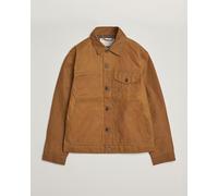 Filson Short Lined Tin Cloth Cruiser Dark Tan Braun S