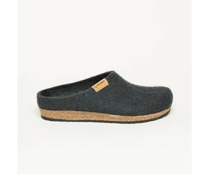 Filzclog 208 Stegmann aus 100% Schurwolle | Filzpantoffel Made in Tirol | Damen & herren Hausschuh Farbe graphite Größe 42 graphite 42