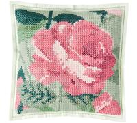 Filzkissen zum Besticken Rose