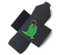 filzschneider Schlüsselanhänger aus Filz - Vogel/Tier - Gras-grün - als besonderes Geschenk