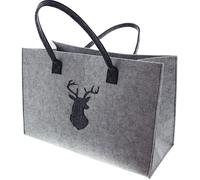 FRANK FLECHTWAREN Filztasche Hirsch