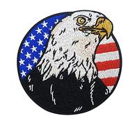 Finally Home Amerikanischer Adler Patch zum Aufbügeln | Usa Amerika Patches, American Flag Bügelbild, US Army Bügelpatch, Military Aufnäher