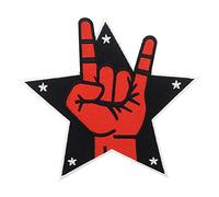 Finally Home Großer Rock Stern Patch zum Aufbügeln | Musik Patches, Rocker Rückenpatch, Rock n Roll Backpatch, Aufnäher