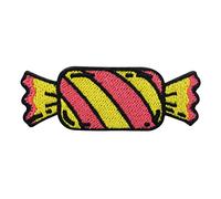 Finally Home Kleiner Bonbon Patch zum Aufbügeln | Retro Süßigkeiten Patches, Old School Bügelbild, Vintage Aufnäher