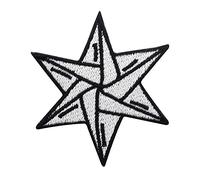 Finally Home Origami Stern Patch zum Aufbügeln | Sterne Patches, Kinder Bügelbild, Jeansjacken Aufbügler, Kleiner Aufnäher