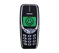 Finally Home Patch zum Aufbügeln & Aufnähen - Retro Handy | Vintage Patches, Old School Flicken, Aufbügler, Aufnäher