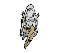 Finally Home Patch zum Aufbügeln - Sexy Geist | Halloween Patches, Gespenst Bügelbild, Ghost Aufbügler, Vampir Aufnäher