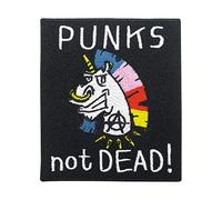Finally Home Punks not Dead! Patch zum Aufbügeln & Aufnähen | Punk Patches, Bügelbild, Anarchy Aufbügler, Punker Aufnäher