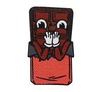 Finally Home Tafel Schokolade Patch zum Aufbügeln | Schoko Patches, Kinder Bügelbild, Bonbon Aufbügler, Retro Süßigkeiten Aufnäher, Essen Bügelpatch