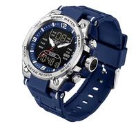 findtime Digital Uhr Herren Militär Armbanduhr 5 ATM Wasserdicht LED Outdoor Sportuhr Tactical Watch Military Stoppuhr Sport Männer Junge 12/24H Wecker Alarm Kalender Countdown Chronograph Herren
