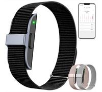 findtime Fitness Tracker Schrittzähler Armband ohne Display Herzfrequenzmesser Blutdruck Schlaftracker 50+ Sportmodi Kalorienzähler IP68 Wasserdicht Smartwatch Fitness Armband iOS Android