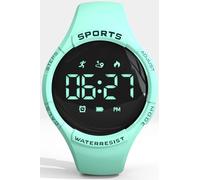 findtime Schrittzähler Uhr Damen Herren Digital Uhr Armband Fitnessuhr ohne App und Handy Digital Armbanduhr Sportuhr Kalorienzähler Entfernung Fitness Tracker Kinder Uhren für Jungs Wecker Laufuhr