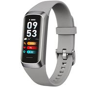 findtime Smartwatch Herren Android Fitnessuhr Kinder Jungen Fitnessuhr Damen Whatsapp Fähig Sportuhr Fittnessarmbanduhr Frauen Fitness Tracker Schrittzähler Pulsuhr Laufuhr Digital Armbanduhr Grau