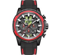 findtime Uhr Herren Chronograph Sportuhr Militär Herren Uhren Analog Quarz Uhr für Männer Stoppuhr Datum Luxus Armbanduhr Herren Leuchtziffern Silikonarmband Großes ziffernblatt Mens Watches