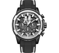findtime Uhr Herren Chronograph Sportuhr Militär Herren Uhren Analog Quarz Uhr für Männer Stoppuhr Datum Luxus Armbanduhr Herren Leuchtziffern Silikonarmband Großes ziffernblatt Mens Watches