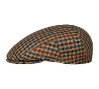 Fine Check Wool Flatcap by Alfonso D'Este beige-braun M (56-57 cm)