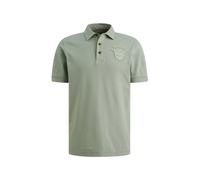 PME Legend Poloshirt Short sleeve polo fine pique badge Piqué 100% Baumwolle Damen XXL Iceberg grün
