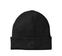 Fine Rib Men Beanie Black