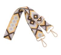 FINEASY Taschengurte zum Wechseln Breit 3.8cm Verstellbarer Schultergurt Taschengurt Bunter Handtaschen Schulterriemen für Taschen DIY Zubehör Schultertasche Tragetaschen Längenverstellbarer (Gelb)