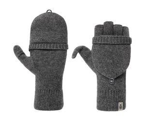 Fingerlose Handschuhe mit Kaschmir by Roeckl grau One Size