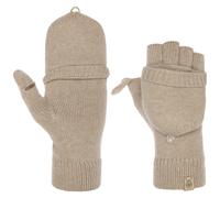 Fingerlose Handschuhe mit Kaschmir by Roeckl hellbeige One Size