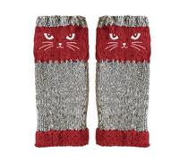 Fingerlose Handschuhe Winter - Fingerlos gestrickt, Sintege 4 Paar fingerlos, stilvolles Wärmezubehör | Gestrickter, dehnbarer Stoff für Damen und Herren zum Arbeiten, Autofahren, Outdoor-