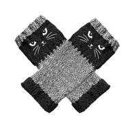 Fingerlose Handschuhe Winter - Fingerlos gestrickt, Sintege 4 Paar fingerlos, stilvolles Wärmezubehör | Gestrickter, dehnbarer Stoff für Damen und Herren zum Arbeiten, Autofahren, Outdoor-