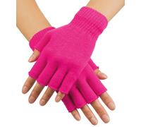 Fingerlose Pinky Handschuhe in Pink | OS - Pink | Wir machen Party.de |