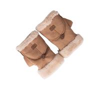 Fingerlose wandelbare Handschuhe - atmungsaktive Fleece-Fäustlinge mit Oberseite und rutschfestem Griff, Radfahren, Wandern für kaltes Wetter, Winterpendeln und Outdoor-Aktivitätsschutz